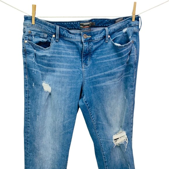 Torrid Womens Boyfriend Straight Vintage Stretch Denim Mid-Rise Jean 18R - Picture 4 of 15